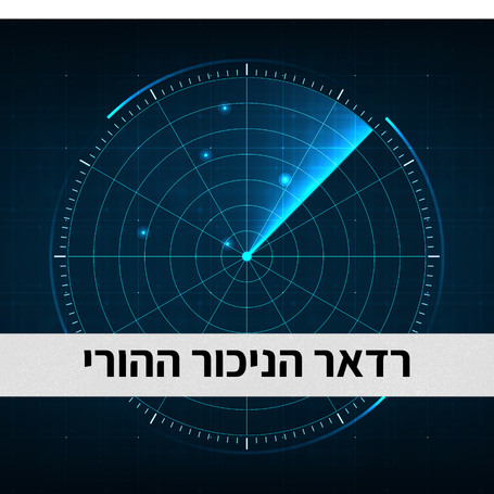 איור של רדאר דיגיטלי לאיתור הסתת ילדים בגירושין, המציג את נורות האזהרה לזיהוי מוקדם של תסמונת הניכור ההורי לפני שנוצר נת